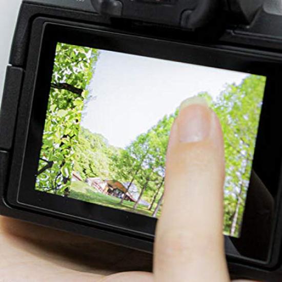 Ginichi X GRAMAS LCD Protective Film for Canon EOS R7 9H Just the Right Measured To Actual Impact Resistant (DCG-CA23) - Hardness, Crystal-Clear