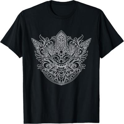 Ancient Mask Barong Old Civilization Masked Figure T-Shirt