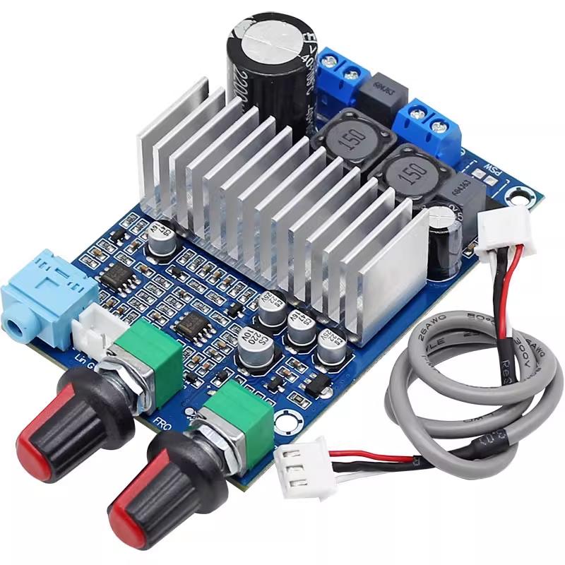 TPA3116D2 Subwoofer Amplifier Board DC 12-24V Mono Digital Audio Amplifier Power Amplifier Board for Home Audio Car Speakers DIY