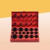419Pcs Metric O Rings Kit for Hydraulics Hose Air and Gas Sealing Repair Nitrile O Rings Kit Washer Gasket Assortment