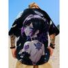 Men's T-shirt Anime Girl Character T-shirt 3D T-shirt