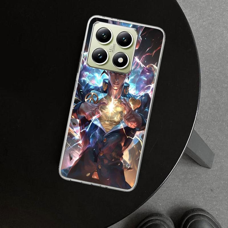 JoJo Adventure Higashikata Josuke Phone Case Cover for Xiaomi Redmi Note 15 14 13 12 11 Pro Plus 14S 12S 11S 11T 11E 10S 10 Cust