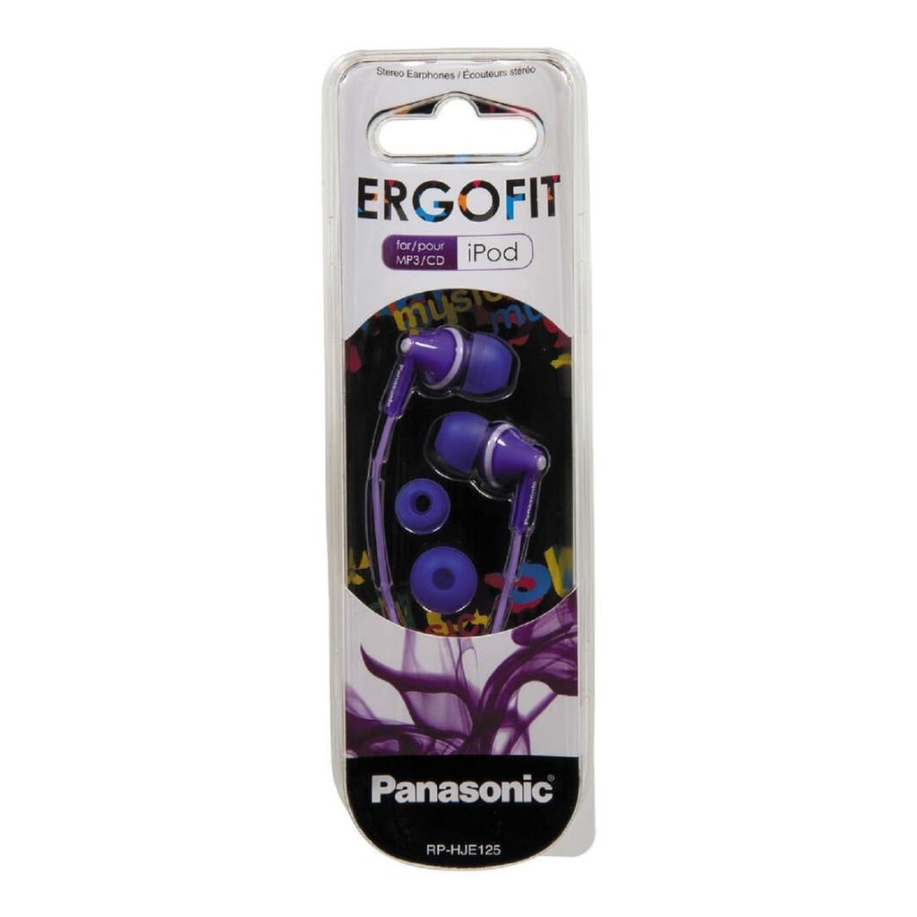 Panasonic ERGOFIT Buds PUR HJE125 In-Ear Earphones