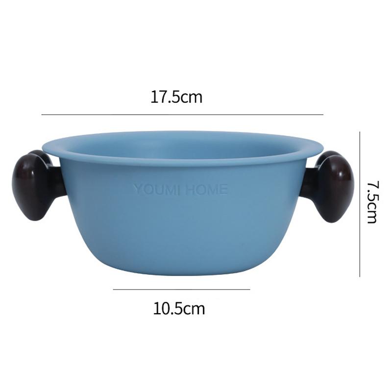 

2025 Love Drain Basket двухслойная утолщенная высокотемпературная устойчивая к посудомоечной машине фруктовая чаша и тарелка для домашнего использования