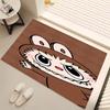 1pc Labubu Print Area Rug - Soft, Washable Non-Slip Indoor Mat, Living Room, Home Office Decorative Rug,Office Decorative
