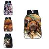Stylish Anime Attack On Titan Zipper Backpack With Large Capacity For Students And Fans