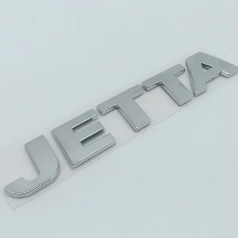 1pcs 3D ABS JET-TA Car Rear Bumper Trunk Letter Emblem Sticker Badge Decal Car Styling