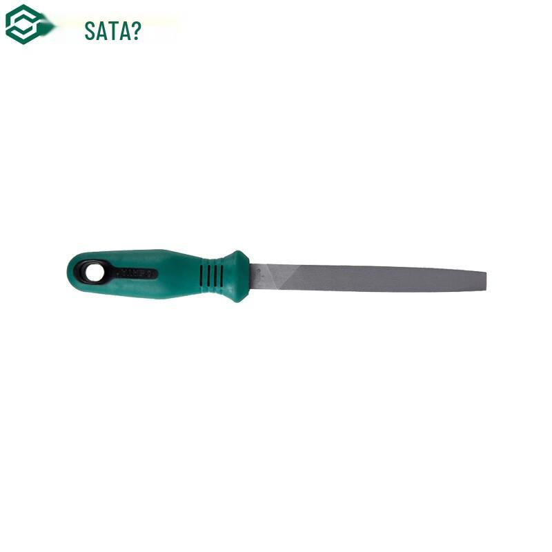 SATA Fine-Tooth Half-Round File 6 Inch