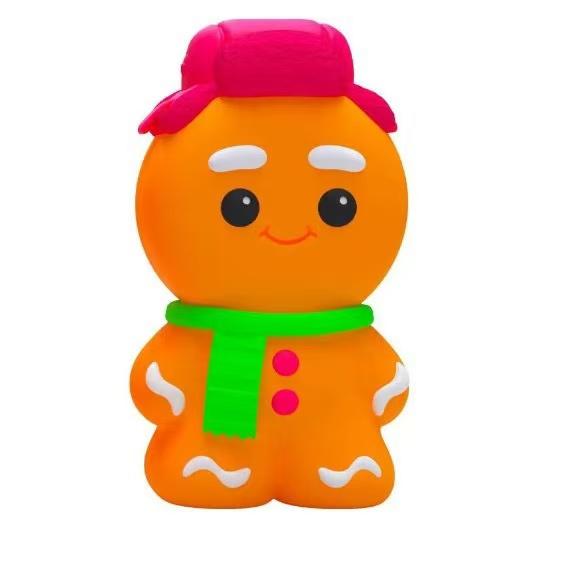 Nieuwe Schylling NeeDoh Peperkoekman Stressverlichtende Squishy Speelgoed Verlichting Fidget Speelgoed Speelsets Kinderen Volwassenen Verzamelaar rood