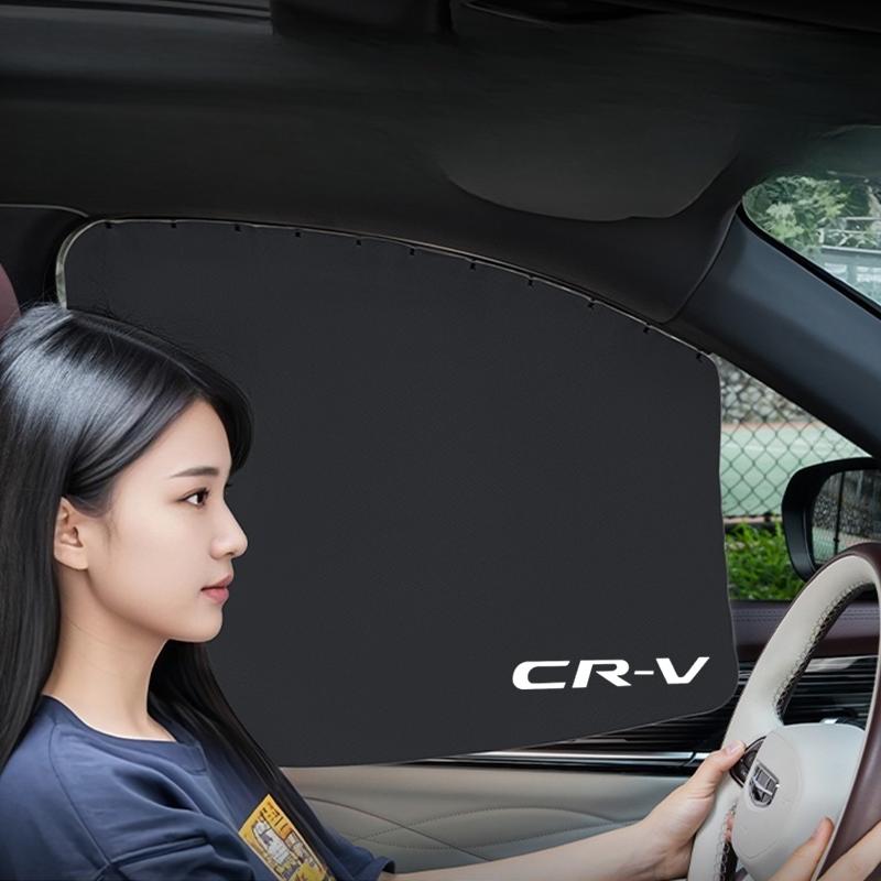 EAV3 Car Sun Shade UV Protection Car Curtain Car Window Sunshade Rear Window Mesh For Honda CRV CR-V 2014 2015 2017 2019 2020
