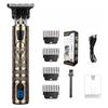 Professional Hair Clipper with LED Display, Electric Shaver, Beard Trimmer, USB-C Charging Cordless Long Hair Trimmer with Comb/beard Trimmer Kit