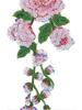 Water-Soluble 3D Floral Embroidered Beaded Patch for Collar or Dance Costume