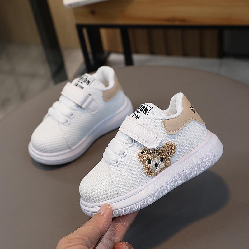 

Дышащие кроссовки для мальчиков с мягкой подошвой, детская спортивная обувь 30 yards inner length/17.5cm хаки