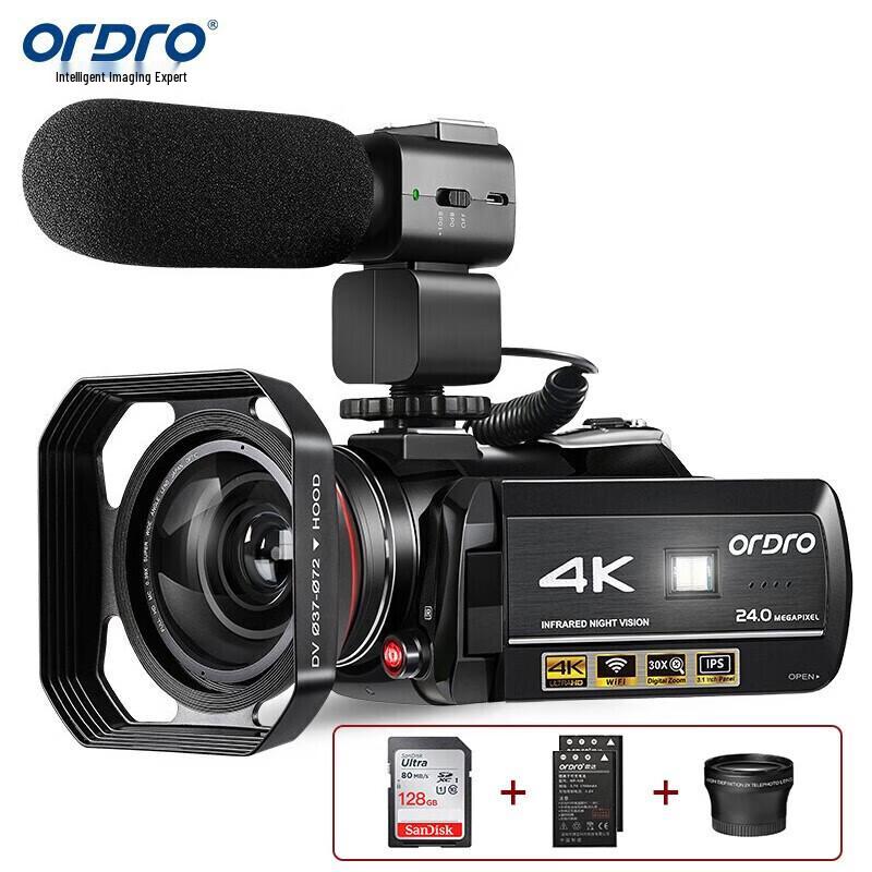 

AODA AC3 4K Professional Camcorder (CN version)