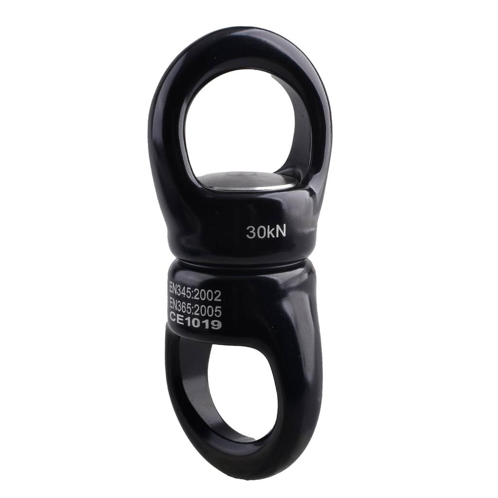 YAPJEB 30kN Swivel Ball Bearing Rope Swivel for Aerial Aerial and Rappelling Climbing, Rotation, Swinging, Dancing, Yoga, Rescue, Mountaineering,