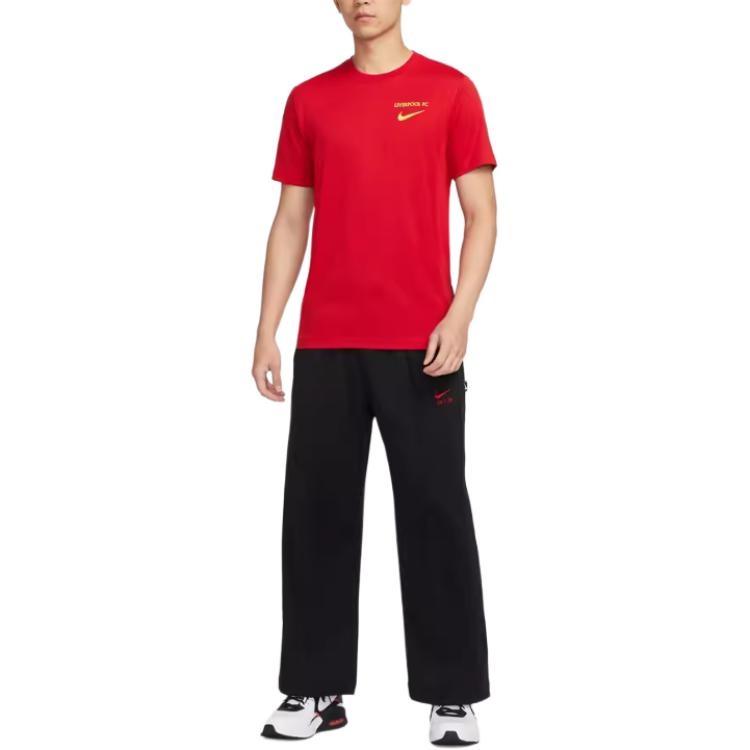 Nike Liverpool FC Dri-FIT T-Shirt 'Red Yellow' Men's FZ8719-687