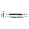 6in1 Multi-tools Pens Multifunction Ball-point Pen Level Caliper Screwdriver 5ml