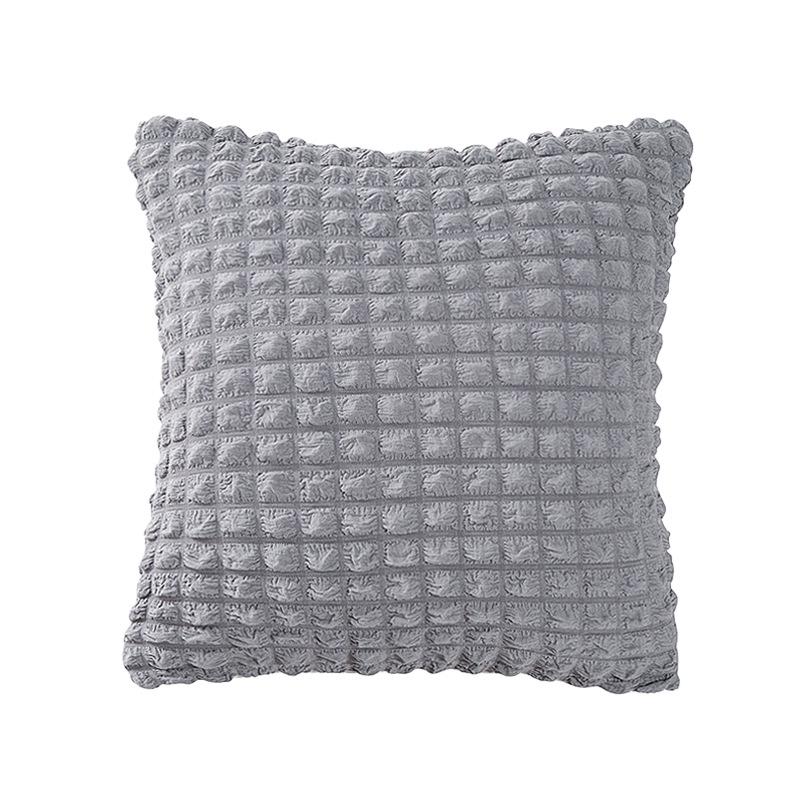 Modern Minimalist Seersucker Sofa Pillowcase & Backrest Cover