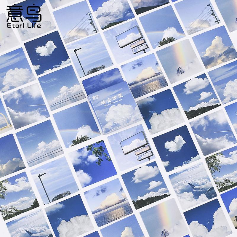 46 Stück/Box Grüne Waldserie Aufkleber Ästhetische Aufkleber Tagebuch Planer Dekorative Handy-Aufkleber Scrapbooking Bastelaufkleber