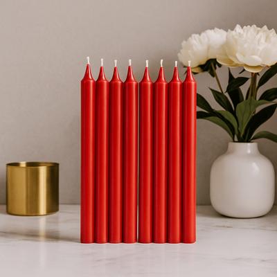 Taper Candles Red 10 Pack