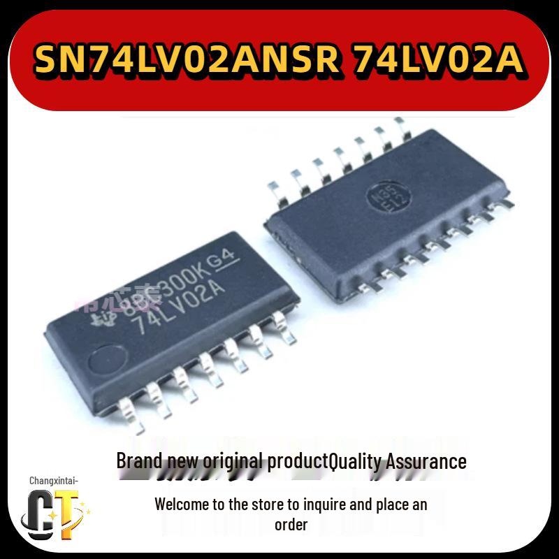 

SN74LV02ANSR 74LV02A SOP14-5.2mm Medium Body Surface Mount IC - Brand New Original Confirm stock before purchasing