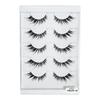 5 Pairs Wispy Foxy Eye Lashes Long Natural Fake Lashes Women's Beauty Eyelashes  Eye Extension