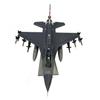 1:F-16D Angriffsflugzeug im Maßstab 1:72, Metall-Druckgussflugzeug, inklusive Legierungsständer für Sammlerstücke oder als Geschenk