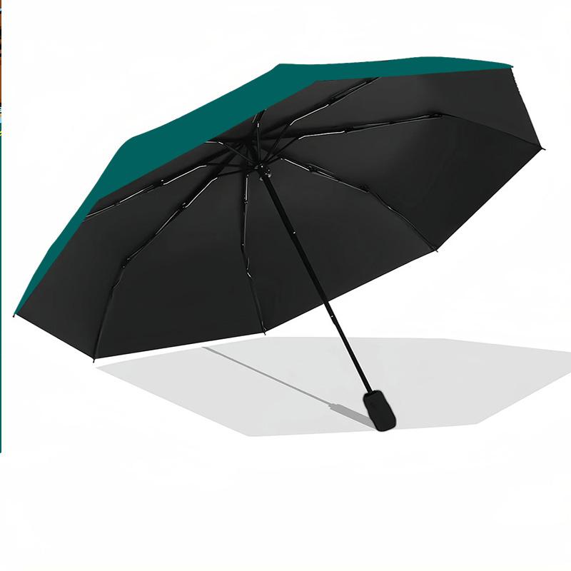8‑Rib Automatic Umbrella, The Weeknd Design Foldable Umbrella for Sun Rain Protection Travel