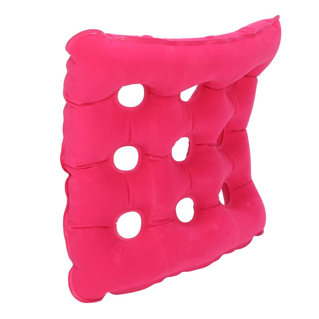 Inflatable Cushion Thickened Flocking Anti Decubitus Cushion Breathable   Seat Cushion for Car   Wheelch