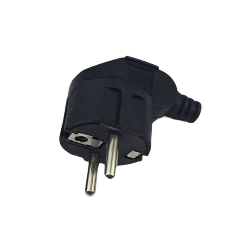 Eu Wechselstromadapter Steckdose 16A 250V Stecker Kabel Elektrischer Stecker Weiß Schwarz Männlich Konverter Adapter Abnehmbarer Stecker