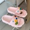 2024 Lightweight Platform Slippers Women Super Soft Non Slip Beach Flip Flops Woman Comfort Couples Indoor Slides Shower Shoes