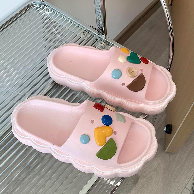 2024 Lightweight Platform Slippers Women Super Soft Non Slip Beach Flip Flops Woman Comfort Couples Indoor Slides Shower Shoes