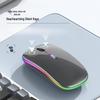 OLOEY Rechargeable Wireless Bluetooth Mouse with Battery Display