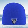 Wild Wolf Head Aggressive Face Unisex Women Unisex Knitted Hat Beanie Pullover Cap Winter Thermal Warm Christmas Outdoor Cycling Hi