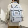Schoolbag new trendy brand functional college student couple backpack large capacity leisure work commuting versatile computer backpack