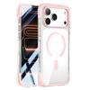 For iPhone 17 Pro Max Case Compatible with MagSafe Clear Acrylic TPU Airbag Shockproof Phone Cover