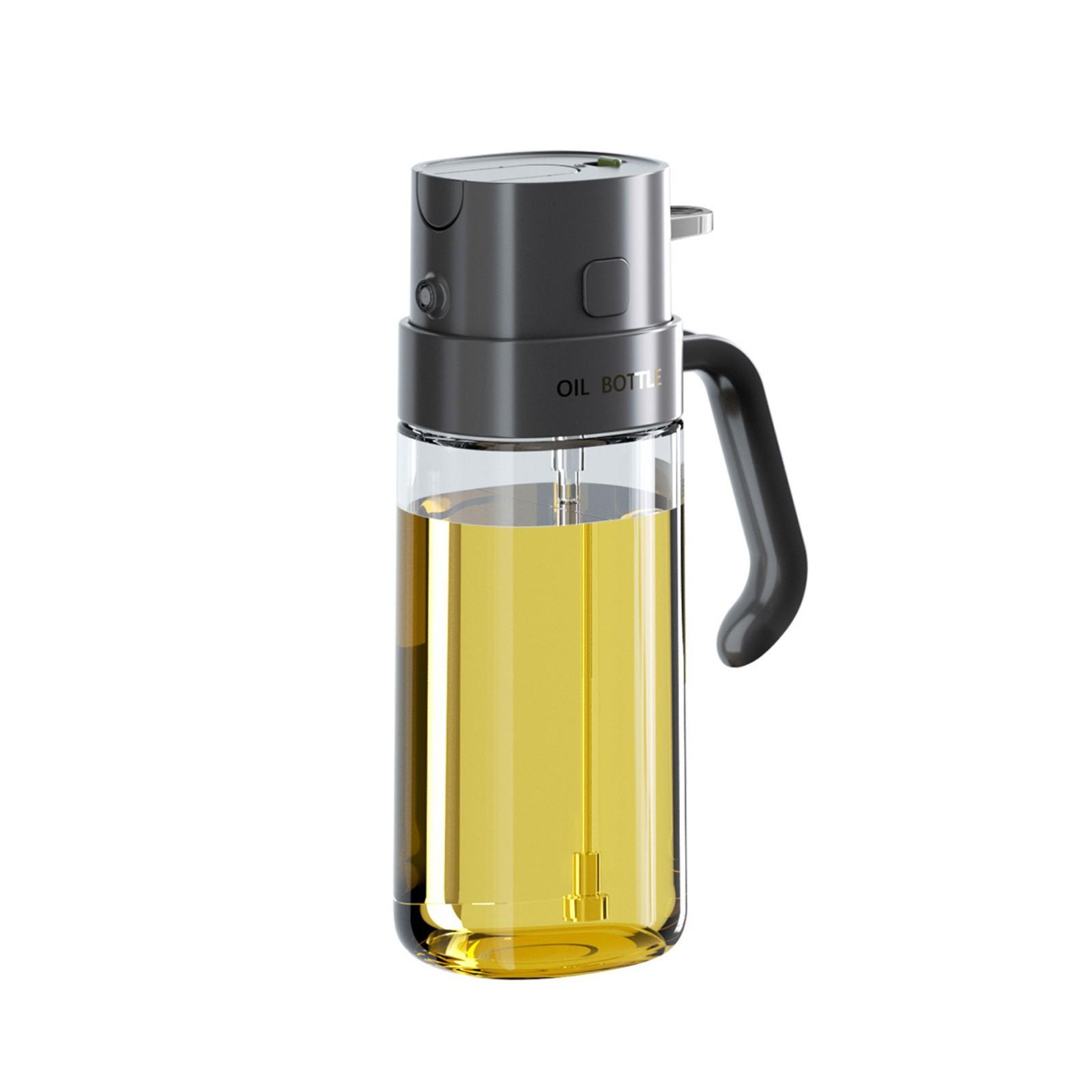 

Oil Sprayer Glass Kitchen Household Spray Bottle Atomizing Oil Pot Fryer Oil Spray Bottle One Size чёрный