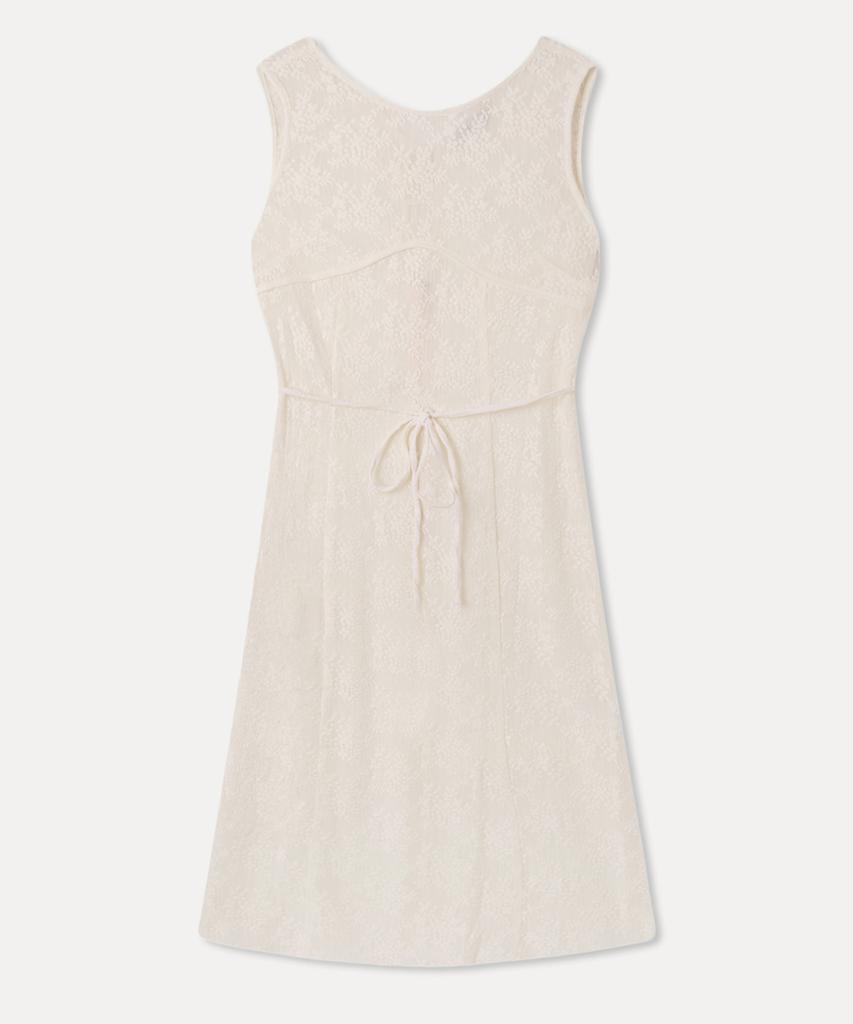 MIXXO Lace Layered Long Dress_Miwowg301G