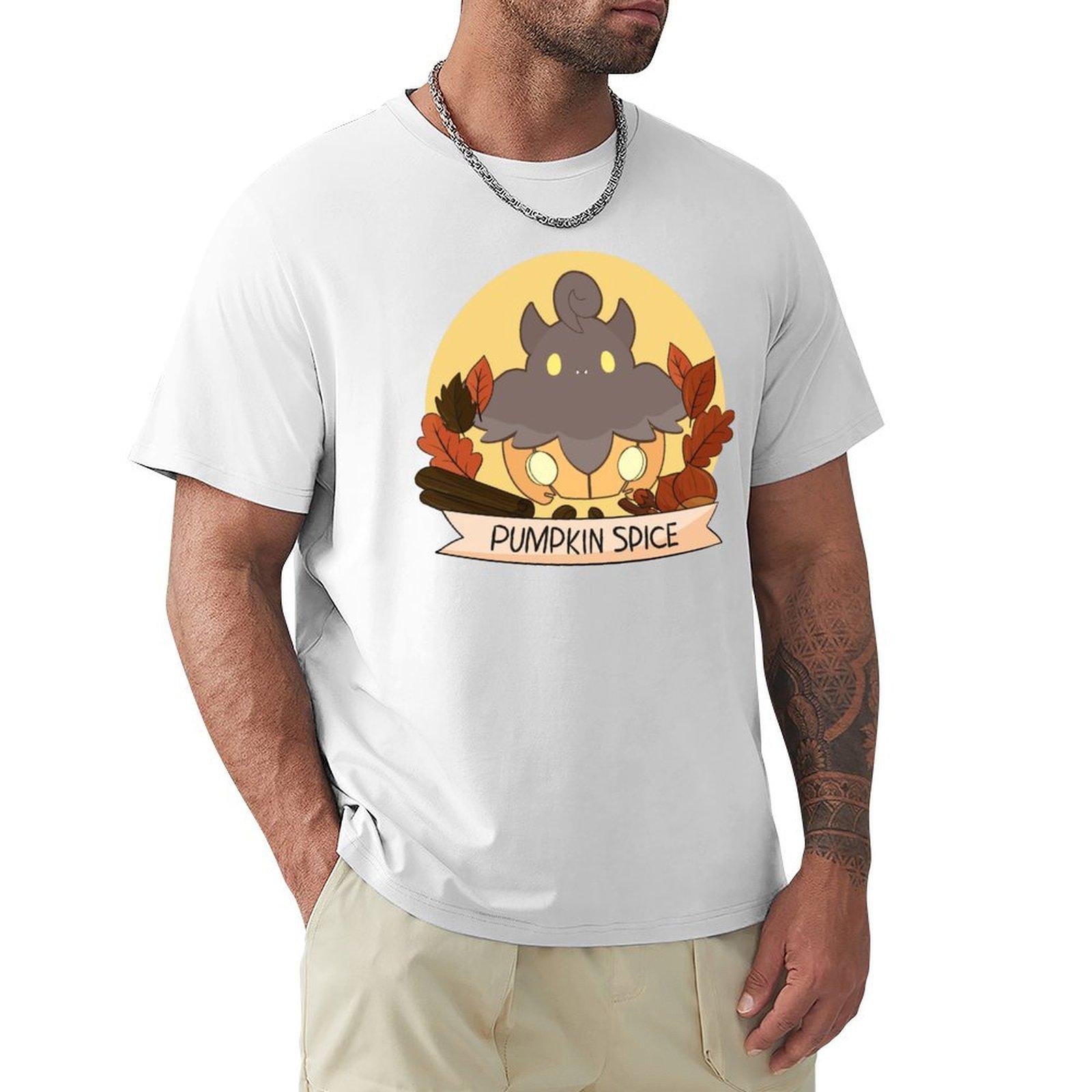 Pumpkin Spice TShirt cute tops vintage anime shirt mens designer t shirt S
