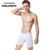 Aokuansu Men's Long Sport Boxer Briefs - Anti-Friction, Plus Size, For Running