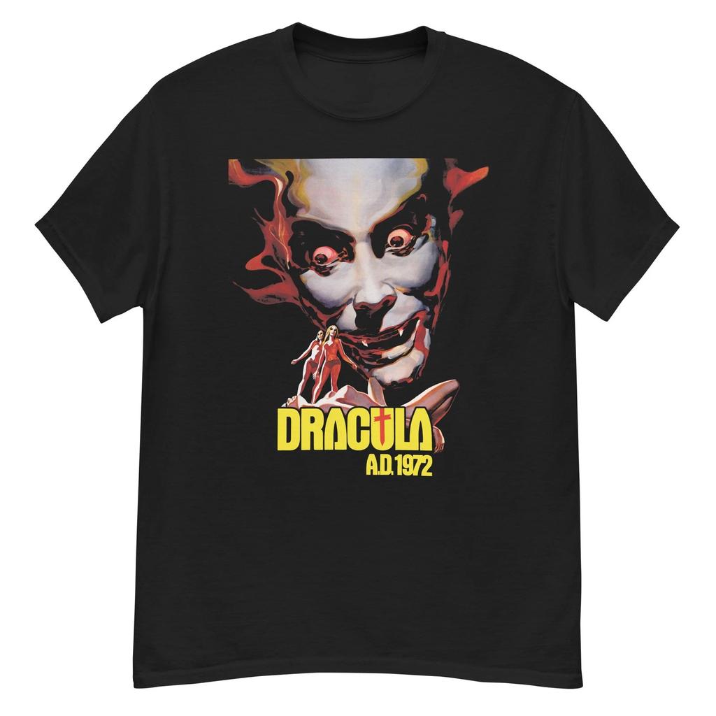 Dracula A.D. T-shirt fan art film horror cult Hammer del 1972