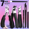 Xiaomi 7PCS Professional Pedicure Manicure Tool Kit Ingrown Toenail Nipper, Heavy Duty Thick Nail Trimmer Dead Skin Remover Foot Care