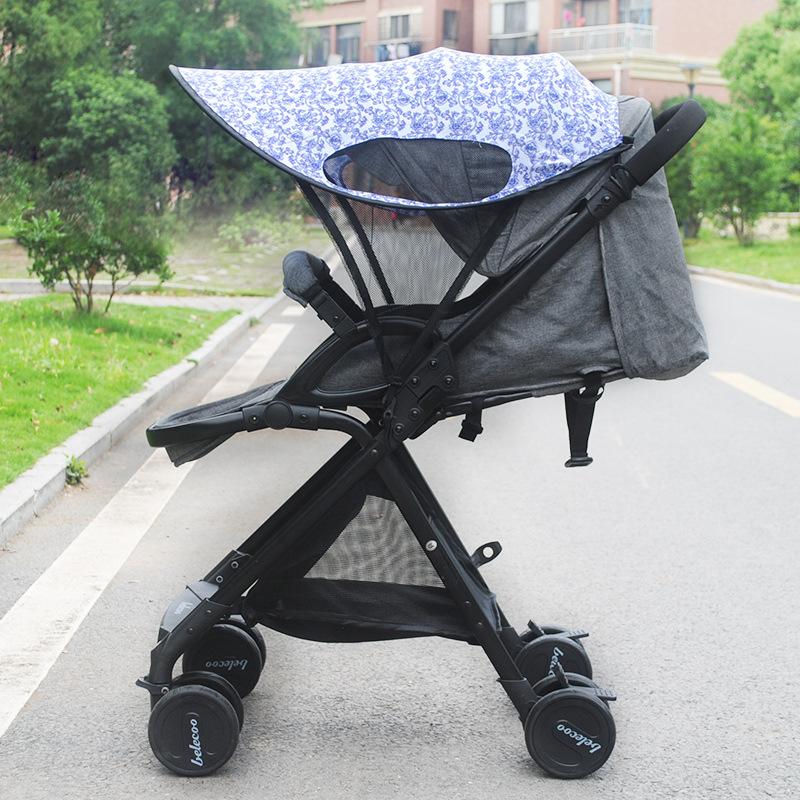 Baby Stroller Sunshade Canopy, Extended Sunshade Canopy, Baby Umbrella Car Sunshade Canopy