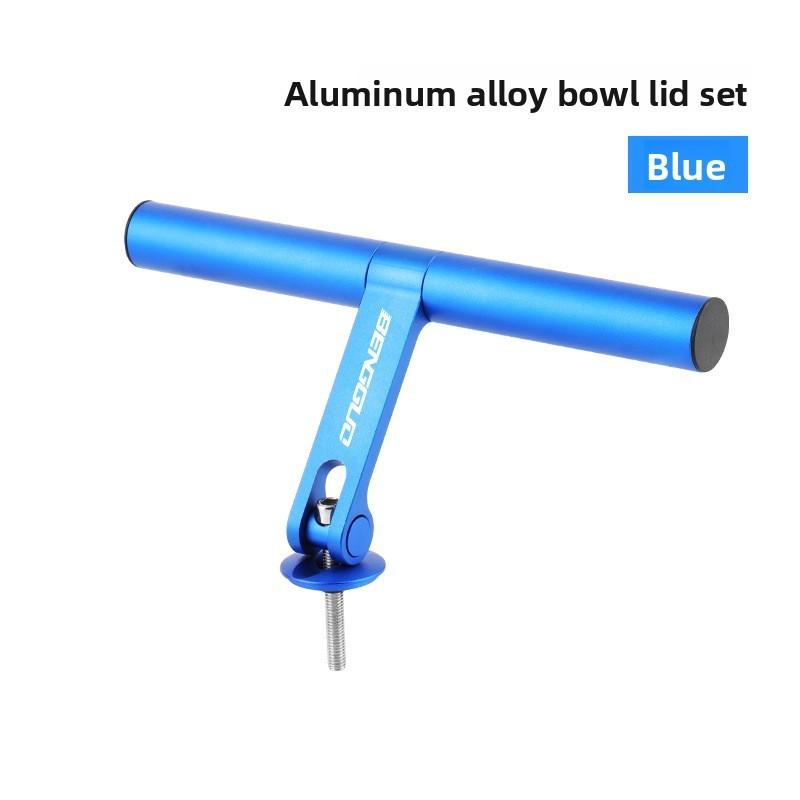 

Bicycle Extension Mount Aluminum Alloy Handlebar Clamp For Mountain Bike Riders синій