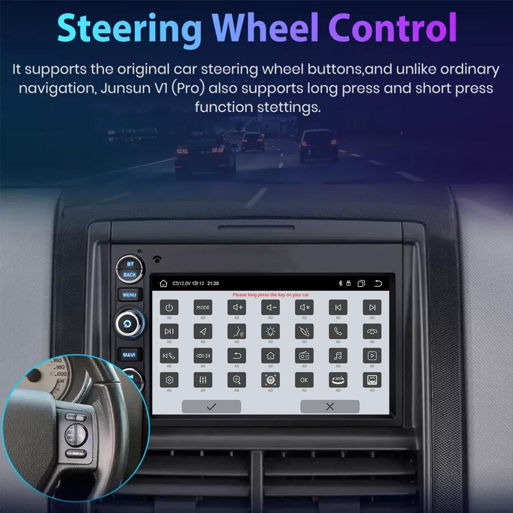 2 Din Android 13 Auto-Multimedia-Player Für Ford F150 F250 F350 Escape Explorer Edge E150 Stereo Mustang Navi GPS Carplay