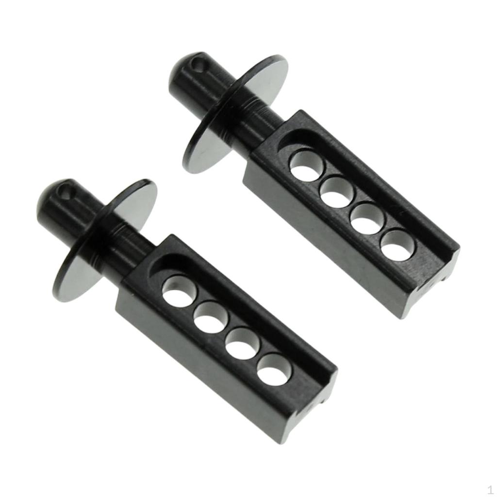 2 Pieces 1/16 Metal Front Body Shell Fixed Posts for Mini RC Spare