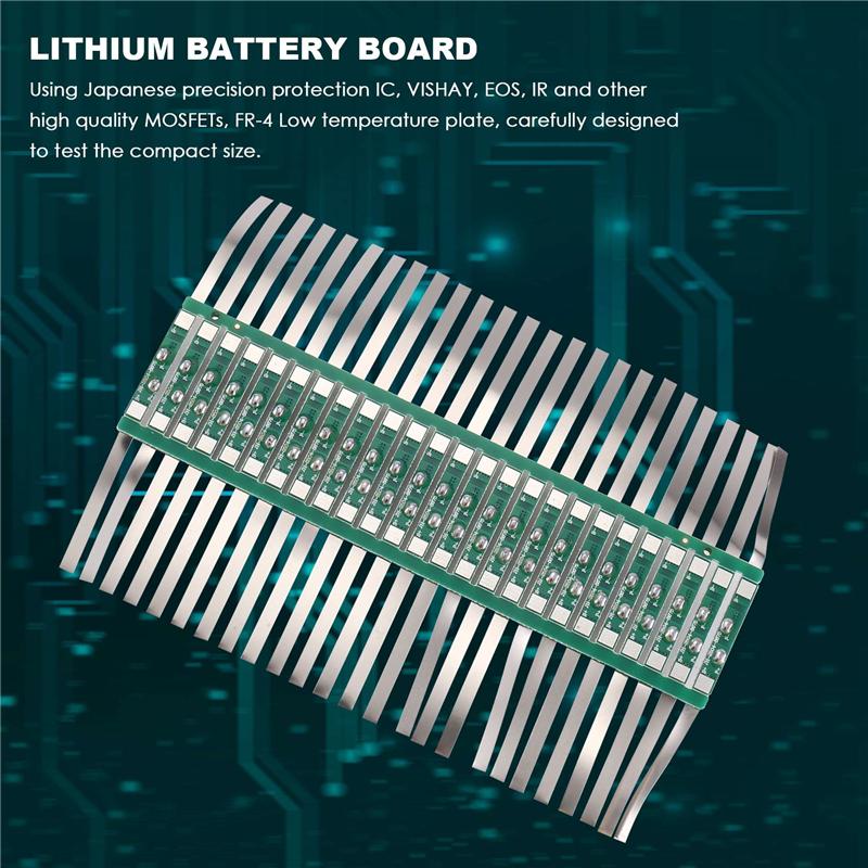 ABUO-100Pcs 3A BMS Protection Board For 1S 3.7V 18650 Li- Lithium Battery