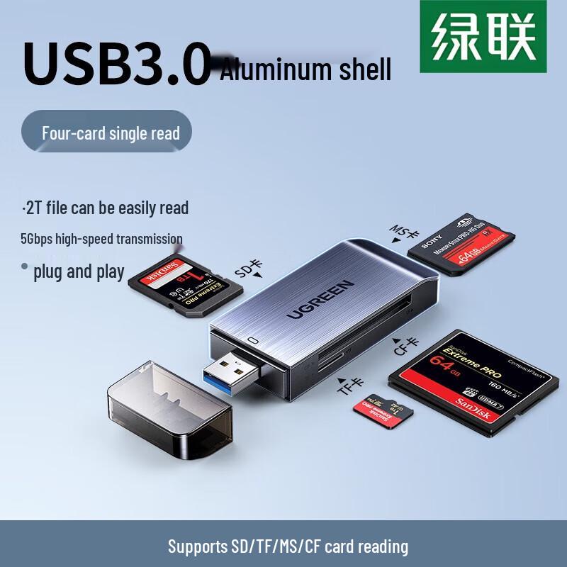 Ugreen USB 3.0 4-in-1 Card Reader