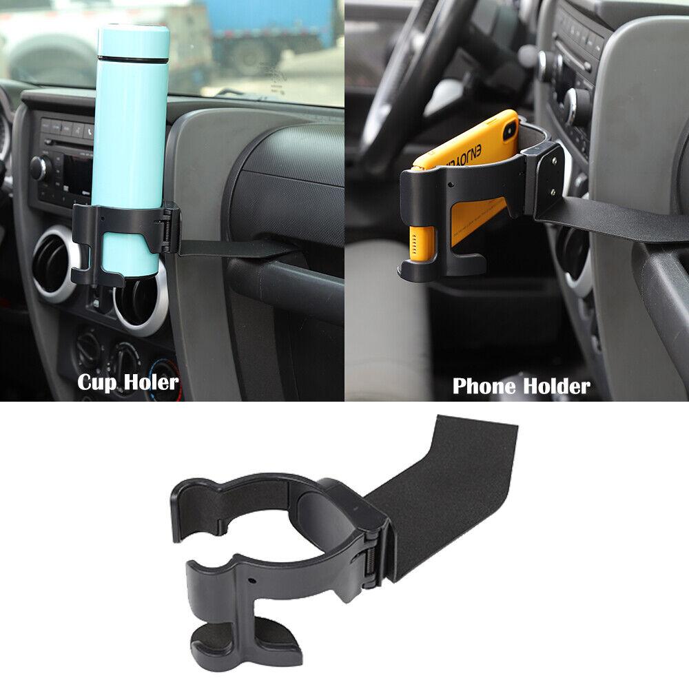 Multi-Function Phone Holder Water Cup Bracket for Jeep Wrangler JK 2007-2010