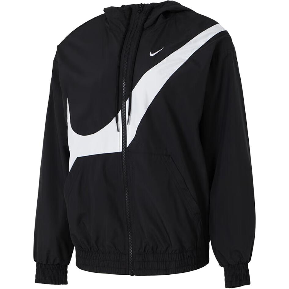 Nike Sportswear Hooded Casual Versatile Sports Jacket Women Jacket Black HM8972010